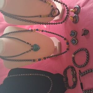 Hematite Jewelry Lot
